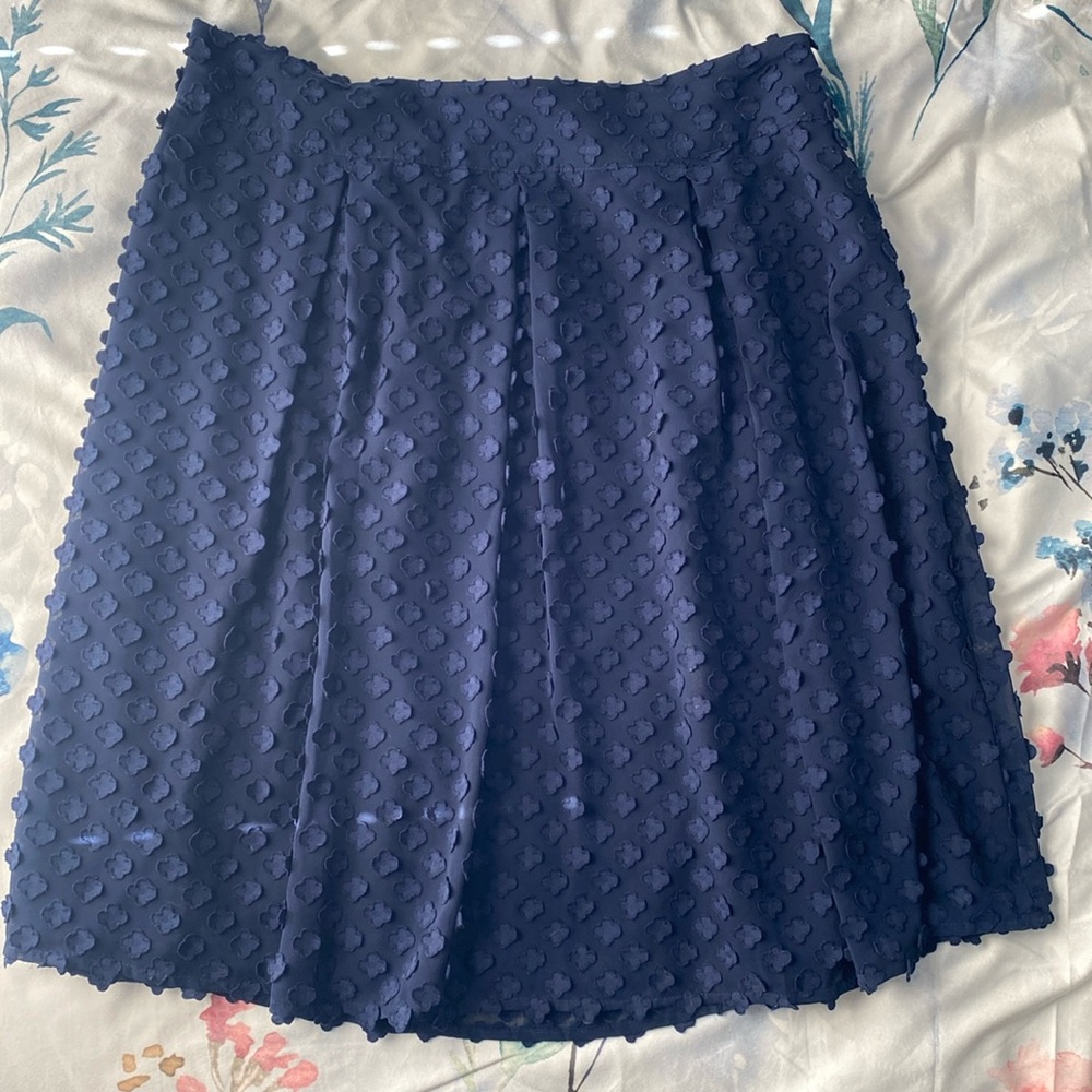 Maison Jules navy skirt size L